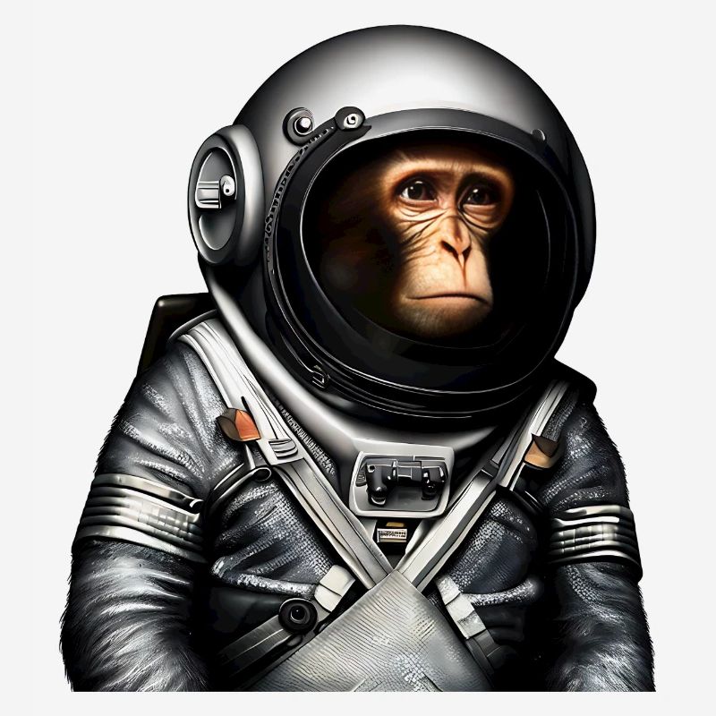Space Astronaut Monkey