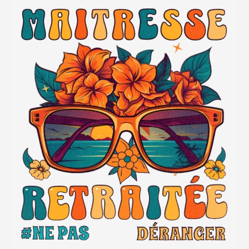 Maîtresse retraitée cadeau maitresse d' école