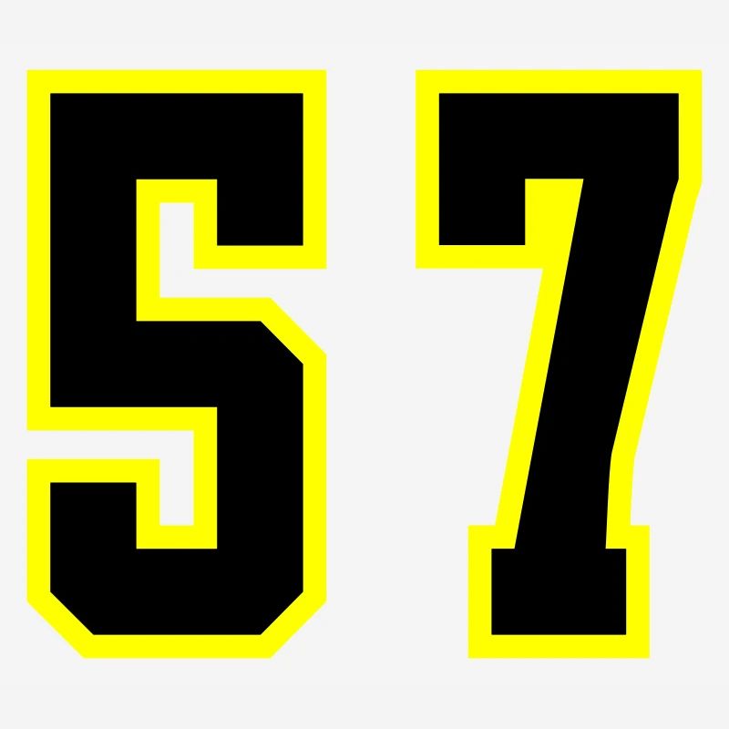 57 Number Jersey