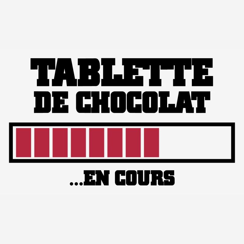 tablette de chocolat en cours