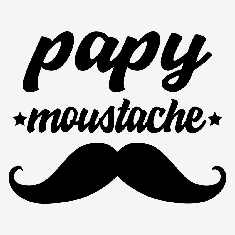 papy moustache