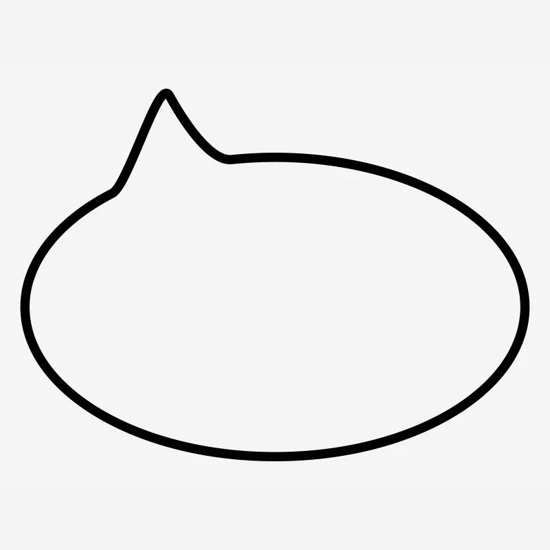 Sprechblase // Comic // Spruch machen // Aussage