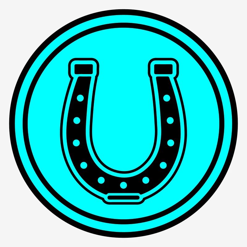 Symbole en fer à cheval