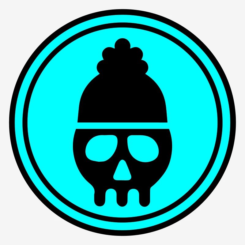 Skull head icon