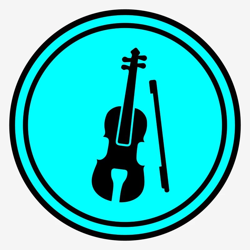 Violin icon icon