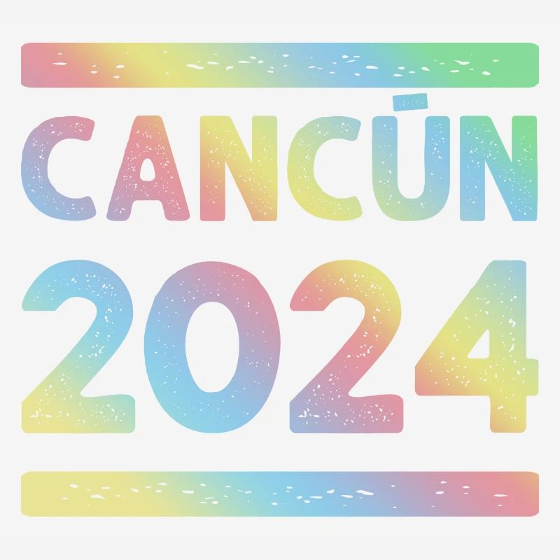 Cancun 2024 Bunt Urlaub Team