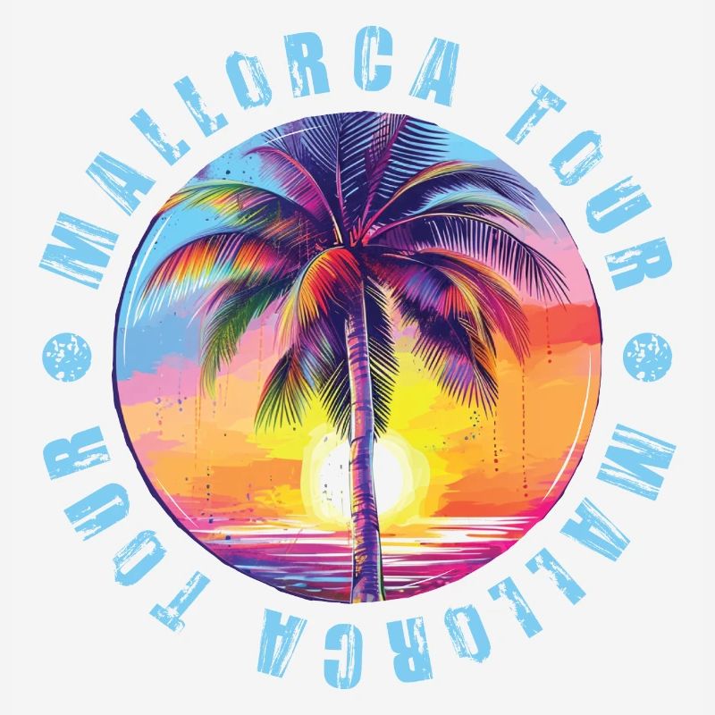Visite de Majorque colorée