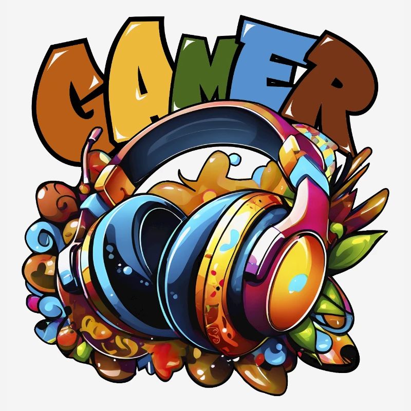 Gamer Headphone Game Console Multiplayer