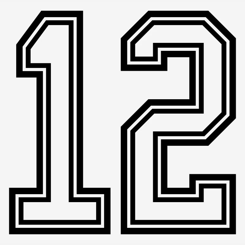 Symbole de 12 chiffres