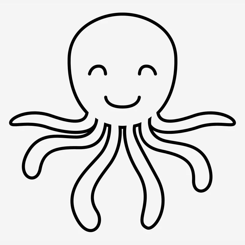 Octopus Comic Animal