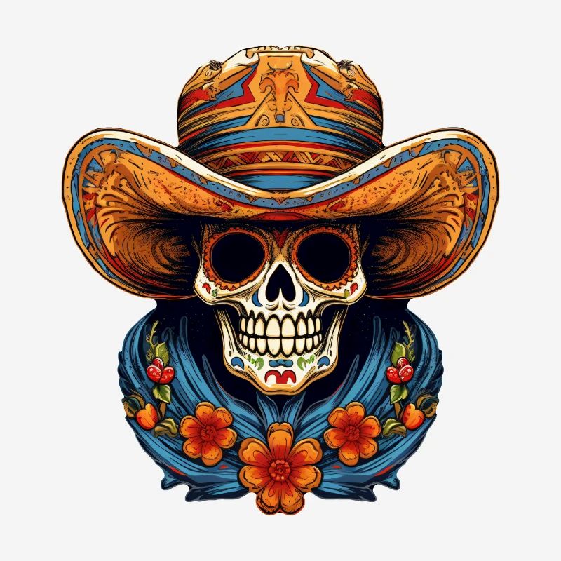 Cinco de Mayo Skull