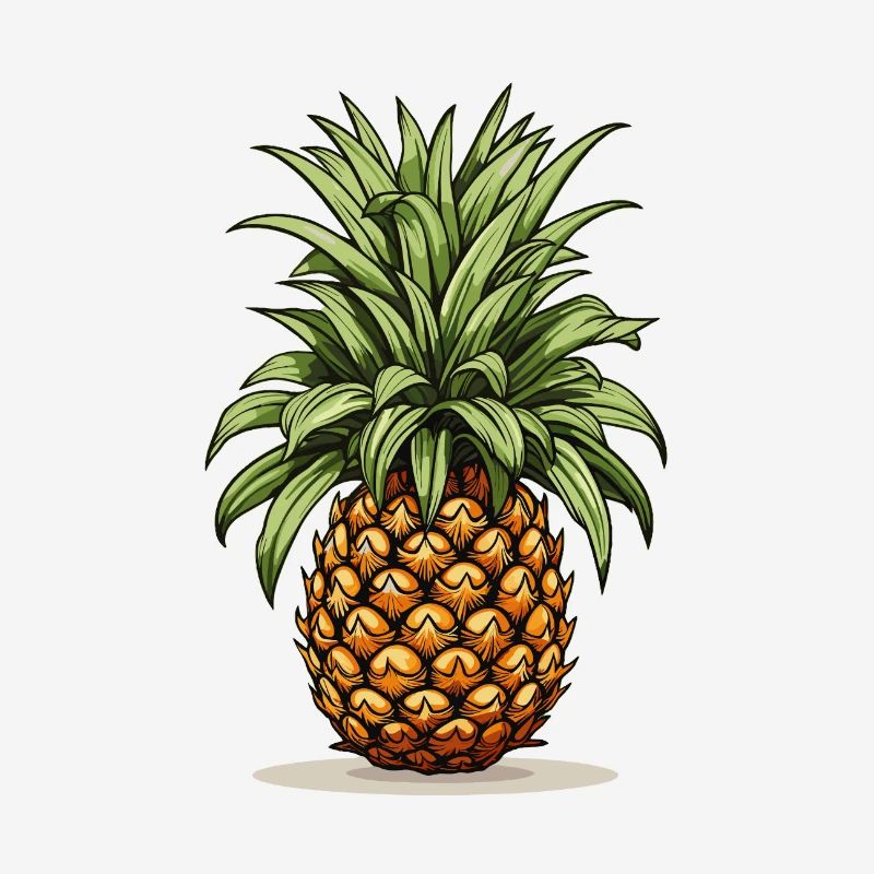 Ananas - illustration