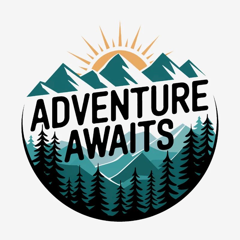 Adventure Awaits – Mountain Panorama