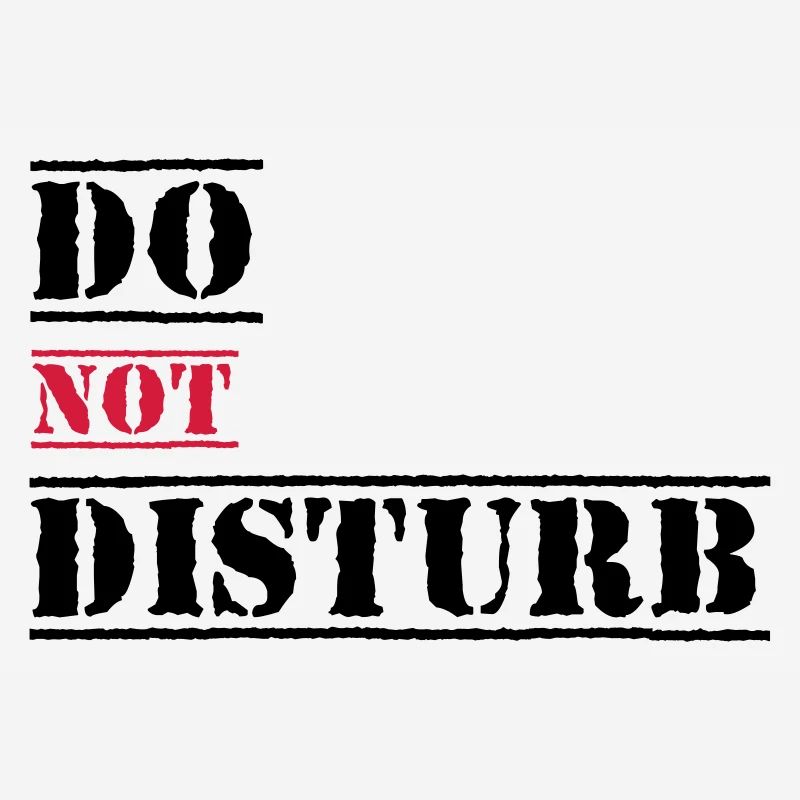 Bitte nicht stören