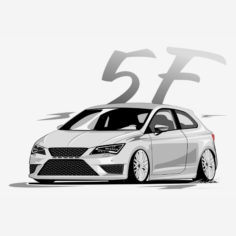 Leon 5f fr, Low, Deep, Stanced, Cupra