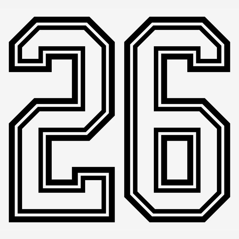 Symbole numérique 26