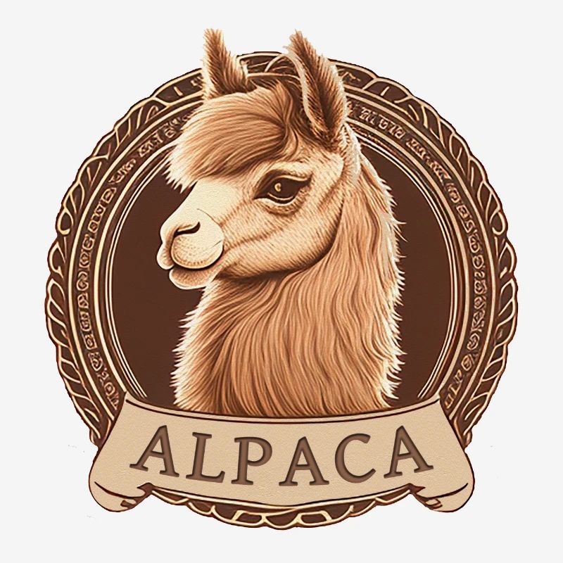 Llama Alpaca Breeder Alpaca Logo