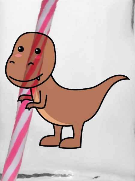 Dinosaure T-Rex Comic