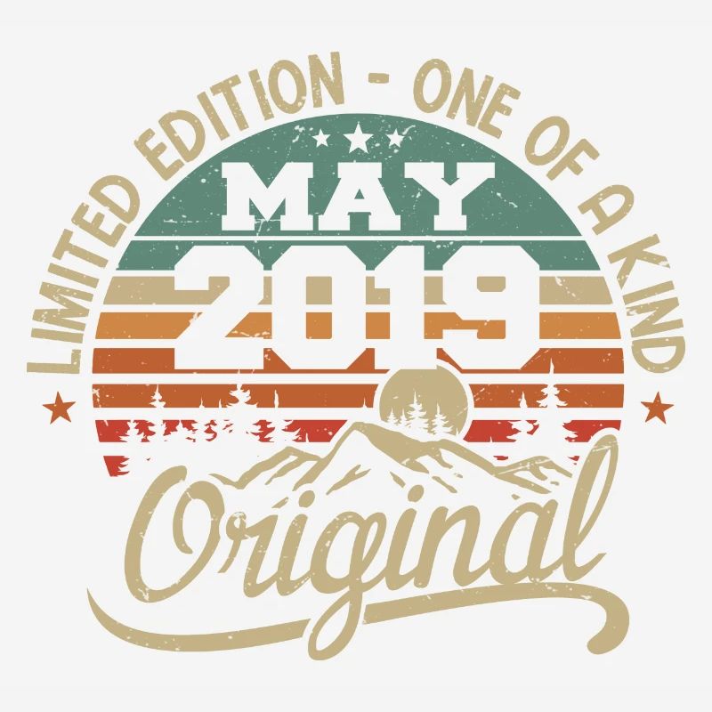 May 2019 Birthday May 2019 Gift 2019 May