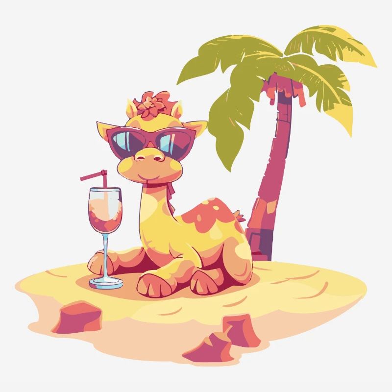 Camel Summer Beach Vacation