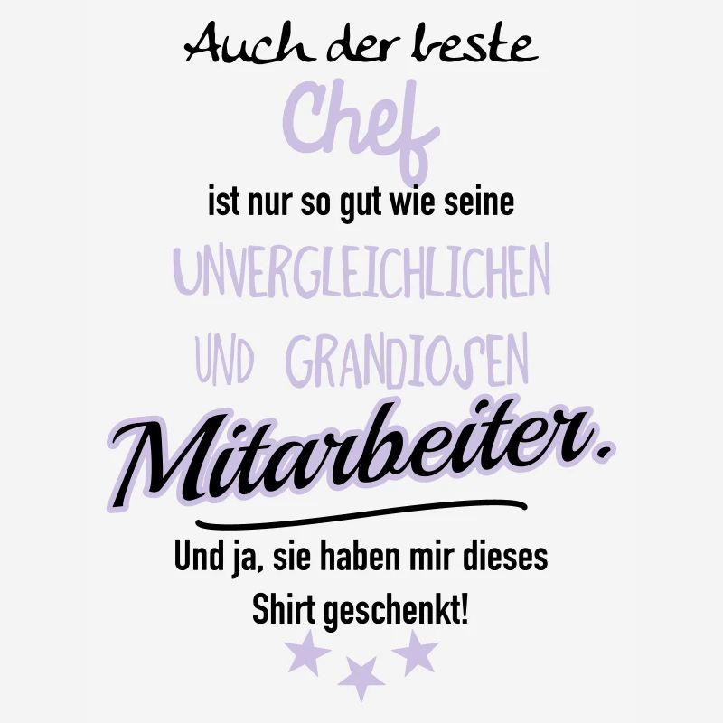 bester Chef grandiose Mitarbeiter