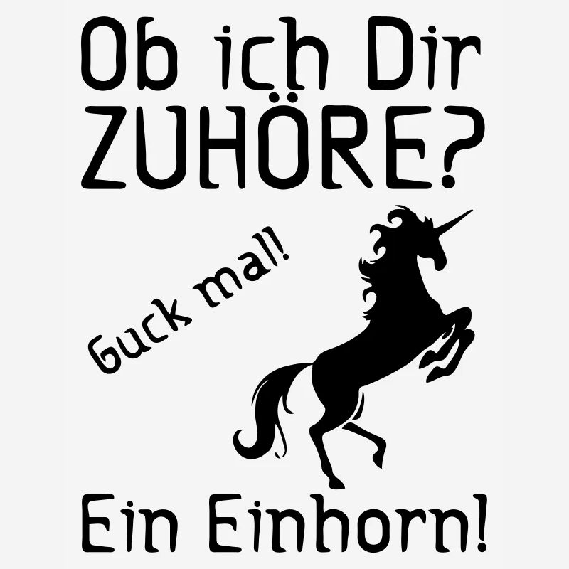 Guck mal! Ein Einhorn! Geschenk