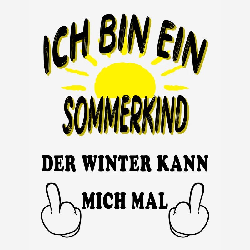 Ich bin ein Sommer Kind Sonne Geschenk