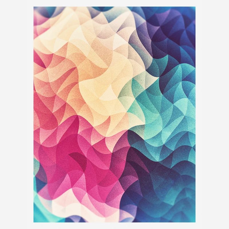 Abstract low poly color pattern design (spectrum)