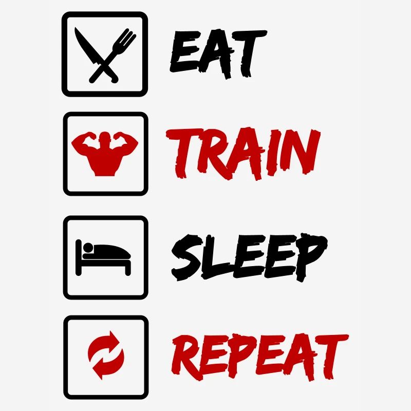 Manger Train Dormir Répéter
