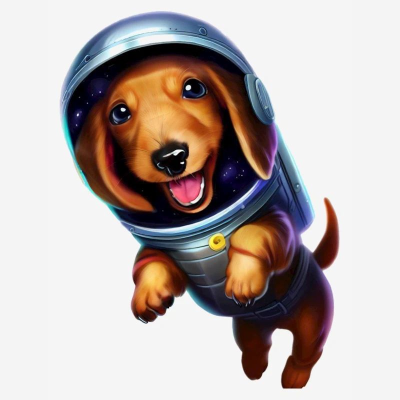 Teckel dans l’espace