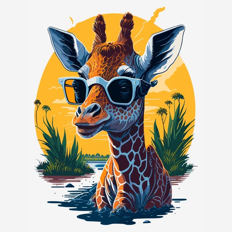 Coole Giraffe