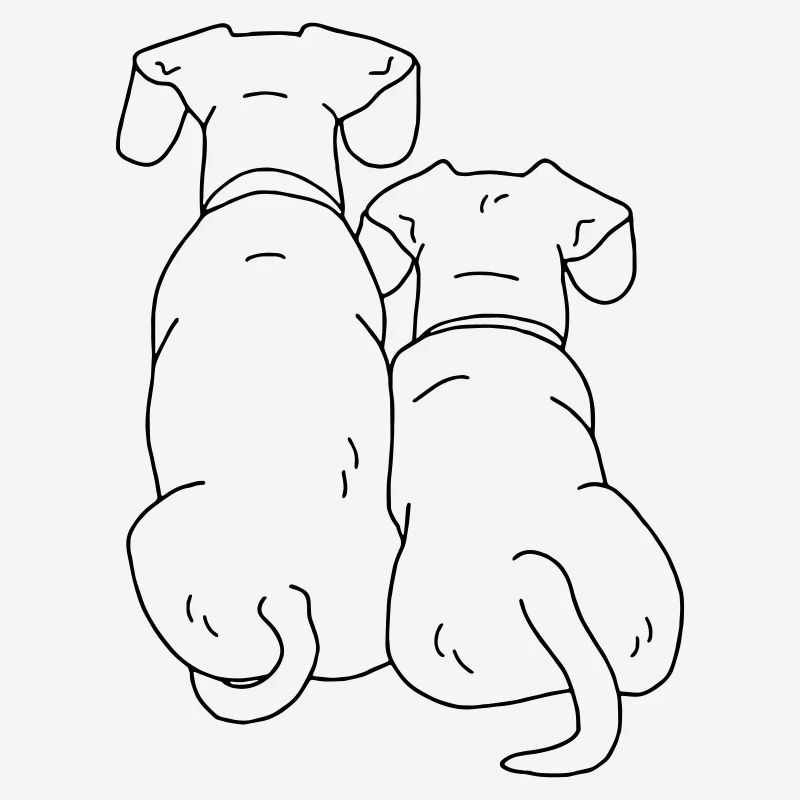deux chiens