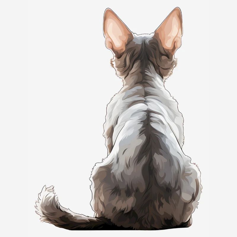 Devon Rex Katze