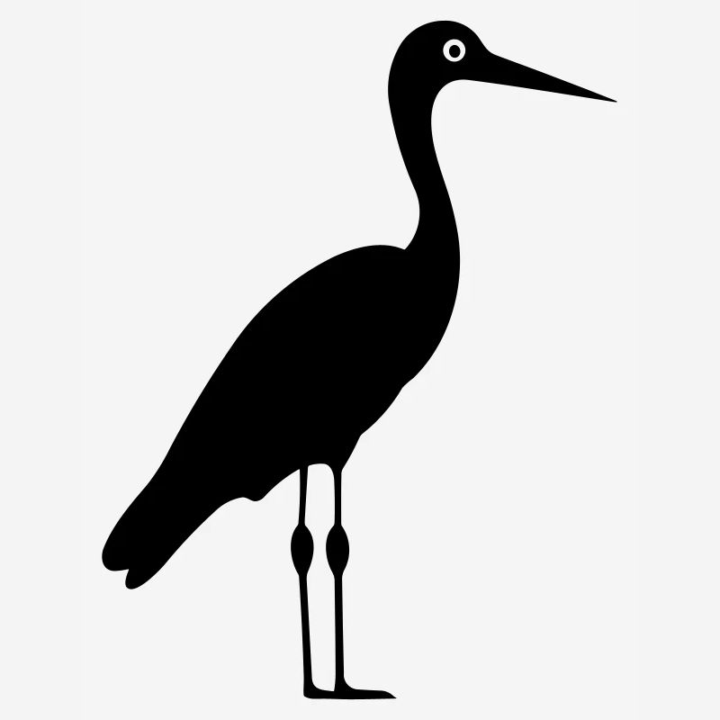 Simple petite cigogne