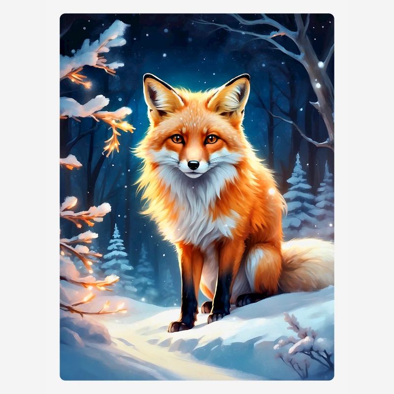 Winter Landscape Fox 1.5