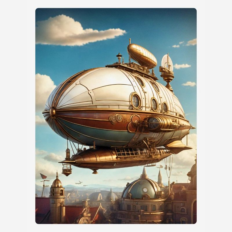 Dirigeable Steampunk 1.9