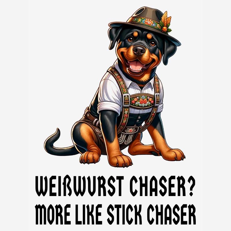 Rottweiler Weisswurst Design
