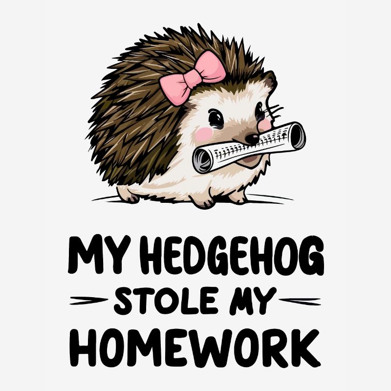 Mon hérisson m’a volé mes devoirs