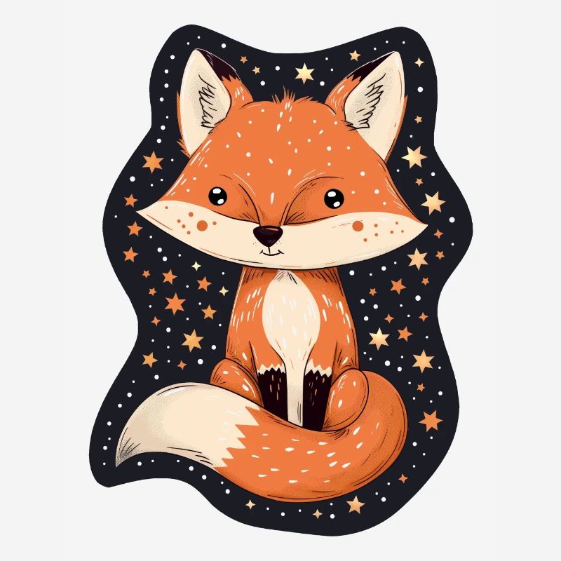 Fuchs mit Sternen