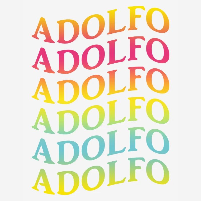 Adolfo wave effect t-shirt t-shirt gift idea