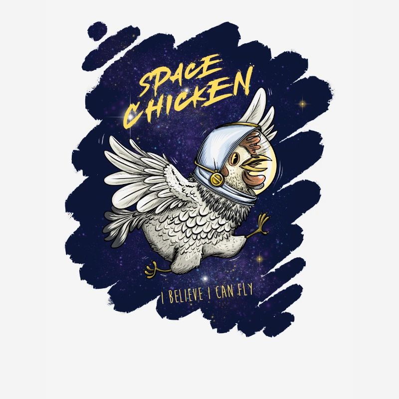 Poulet de l'espace