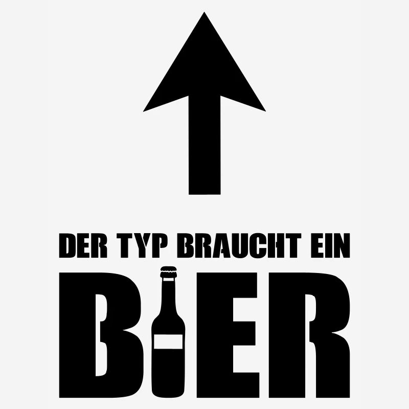 der typ braucht ein bier