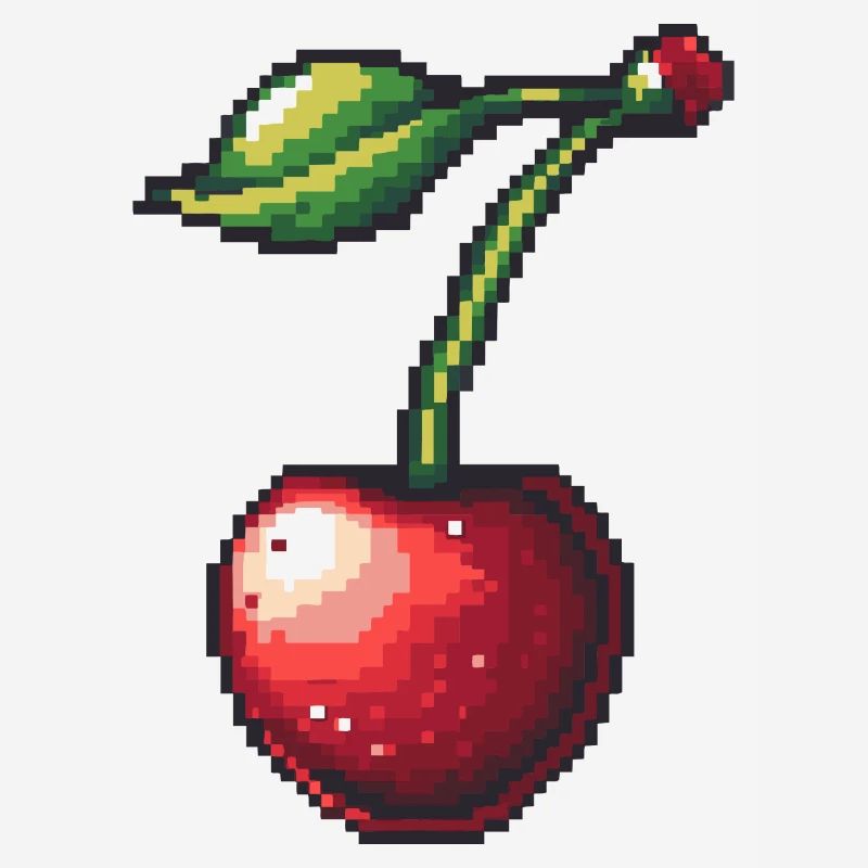 Cherry Pixel Icon