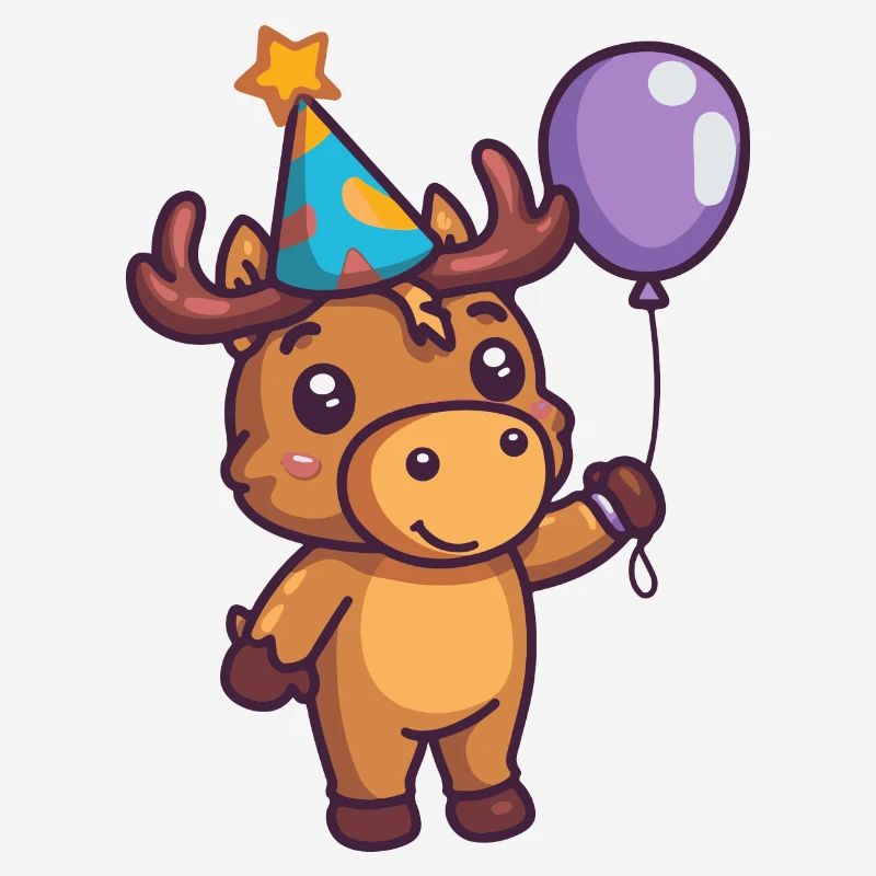 Moose Birthday Comic