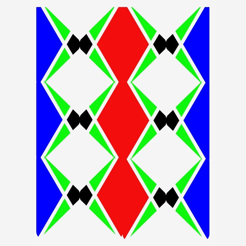 Multicolored unique design