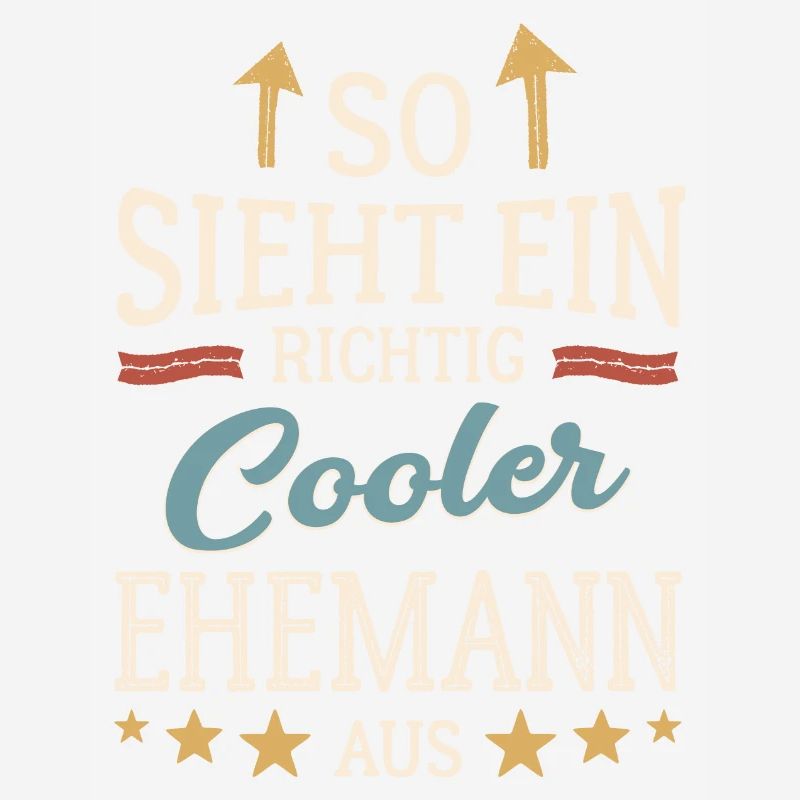 So sieht ein cooler Ehemann aus Partner Gatte