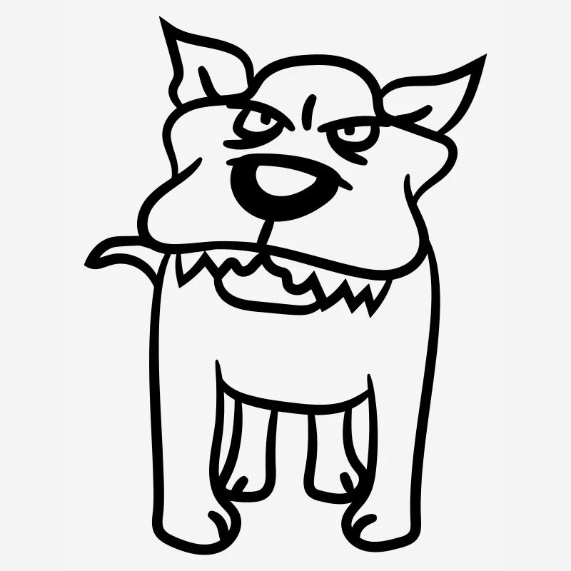 Dog, Monster, Evil, , Wolf, Sharp Teeth