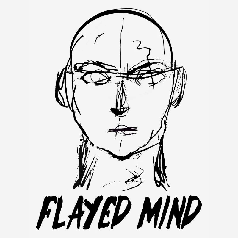 Flayed Mind schwarz