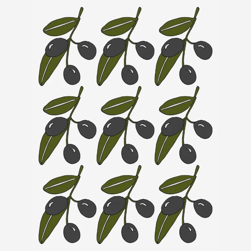 Olive branch pattern