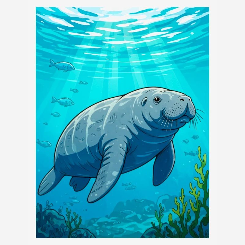 Doux géant d’eaux calmes, symbole de paix